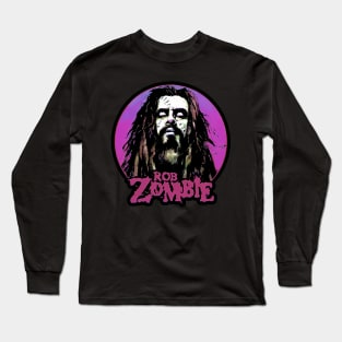 Rob pink zombie Long Sleeve T-Shirt